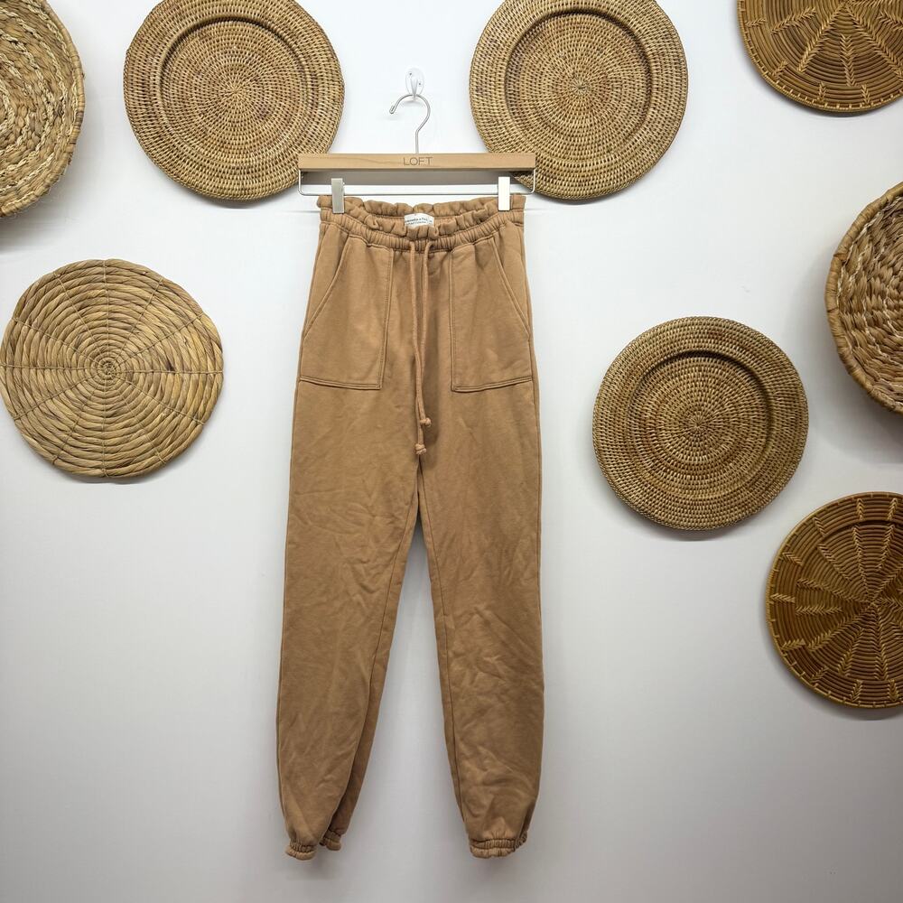 Abercrombie Soft A&F Collection Tan Sweats Sweat Pants XS